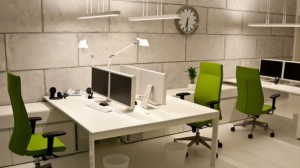 modern work station office interior design