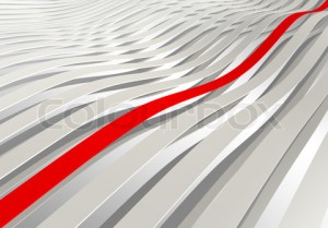 4465874-618662-abstract-background-white-3d-wave-stripes-with-one-red