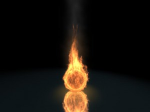 FumeFX Fireball
