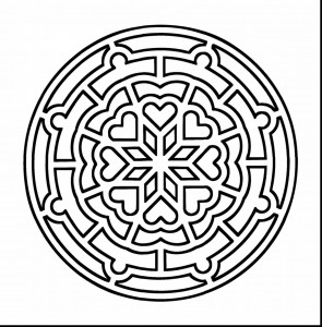 easy mandala coloring pages Fresh marvelous simple mandala coloring pages with easy mandala coloring