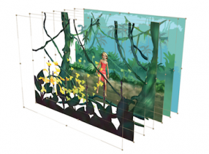 A-layered-video-format-for-3D-display