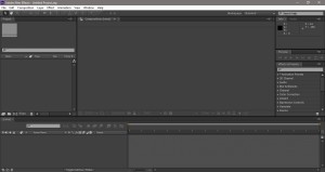 Interfejs After Effect-a