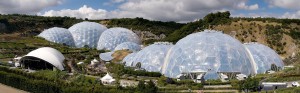 geodesic biome domes at the Eden Project