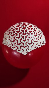 auxetic dome-balon