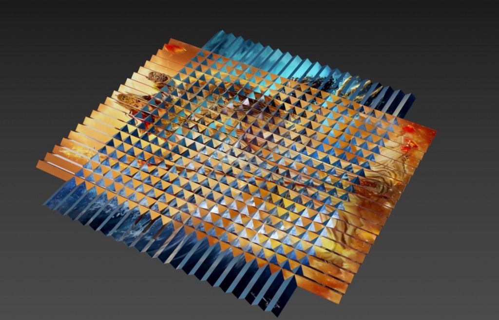 FAZA III- Modelovanje I vizualizacija lentikularnog printa – holografskih slika