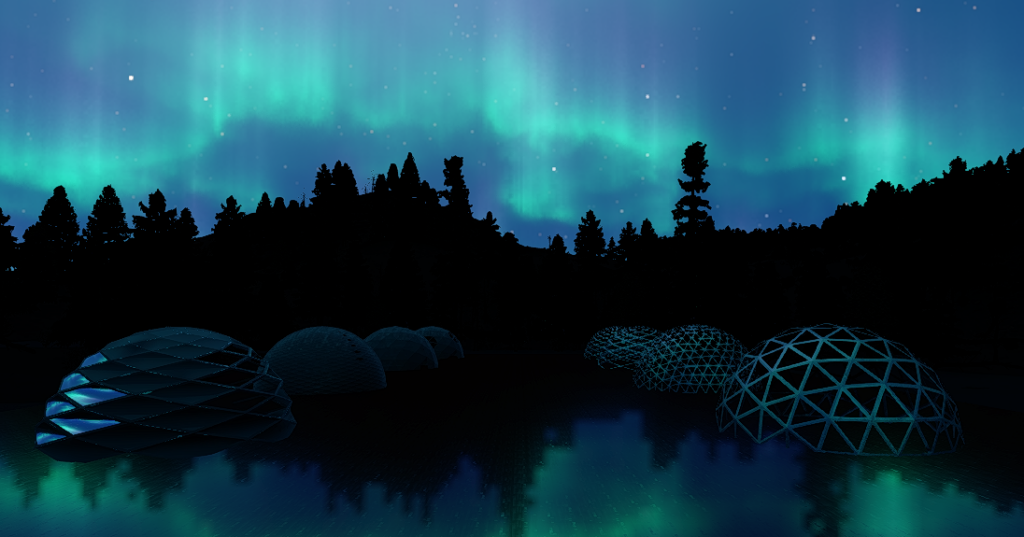 Panelizacija sfernog paviljona / kupole u kontekstu oblika panela, vizure i prostorne percepcije enterijera – faza II