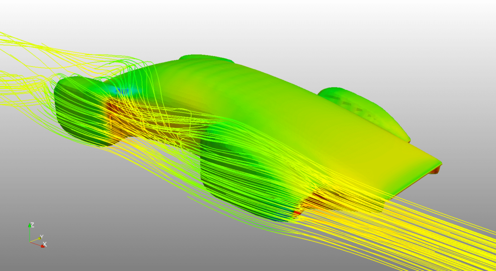 Uticaj geometrijskog pristupa modelovanja (Mesh vs. NURBS) na aerodinamičke performanse F1 bolida kroz CFD simulaciju – FAZA I